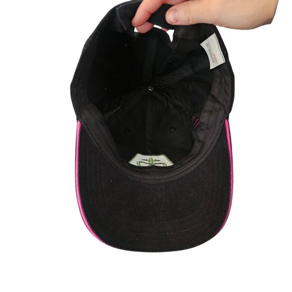 Womens Pioneer Seed Baseball Hat Hats Caps Black Pink Camo Sequins Lot Of 2 - Picture 10 of 12